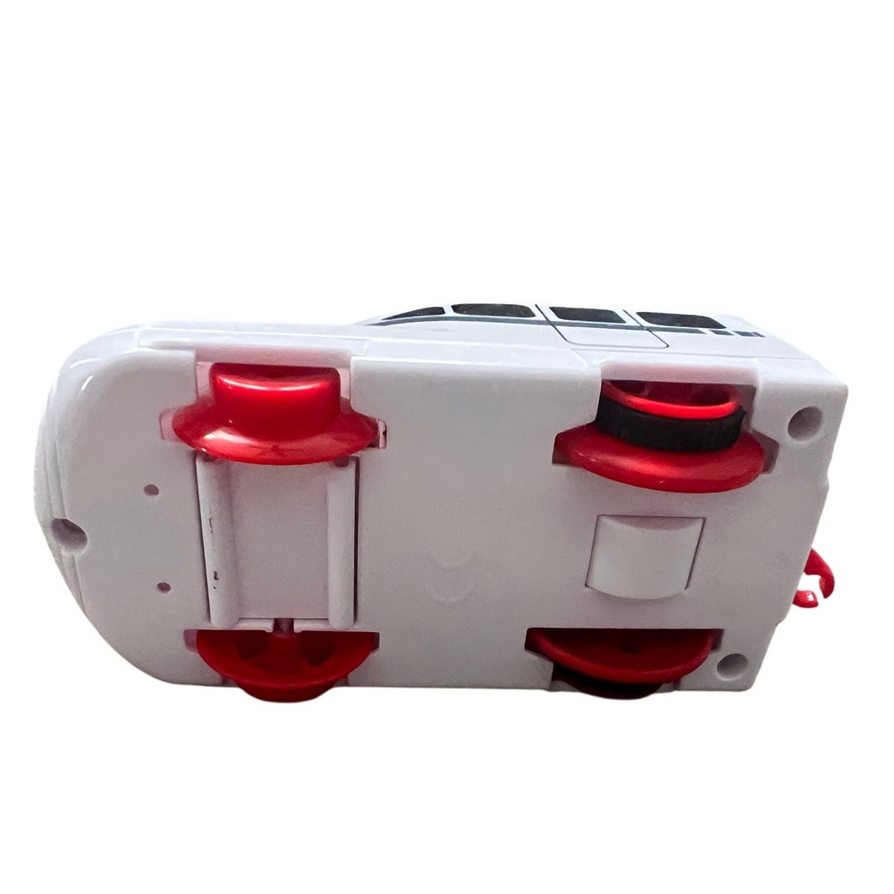 White‎ Bullet Sushi Train Engine Battery Powered With Red Hook Replacement Part